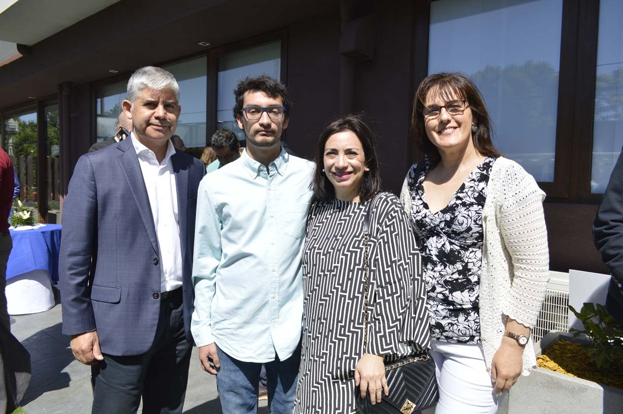 Jorge Riquelme, Juan Ardiles, Milady Jarur y Aurora Álvarez