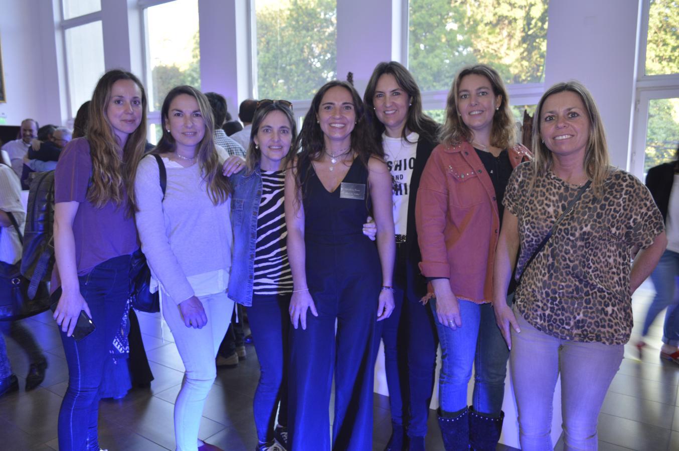 Kathleen Reid, Alejandra Prado, Daniela Jobet, Carolina Grau, Viviana Vera, Claudia Jobet y Francisca Martínez
